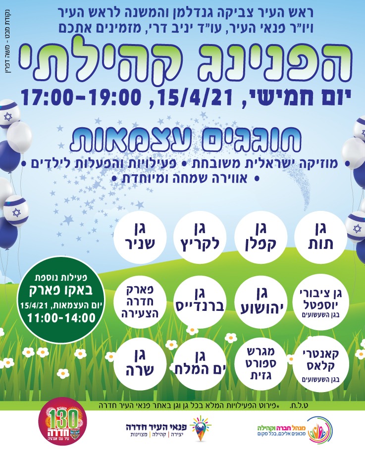 הפנינג עצמאות קהילתי